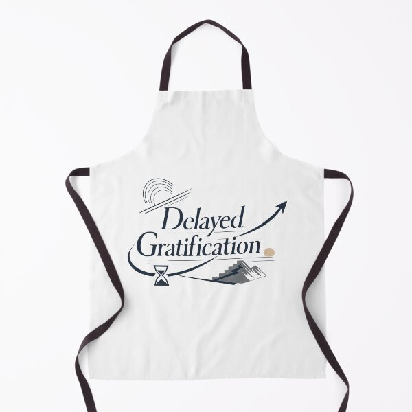 Item preview, Delayed Gratification Mindset Patience Leads To Success Sticker designed and sold by FunFitLife Studio.