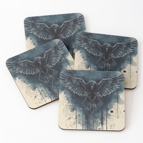 Item preview, Raven Constellation B designed and sold by AbstractAnom.