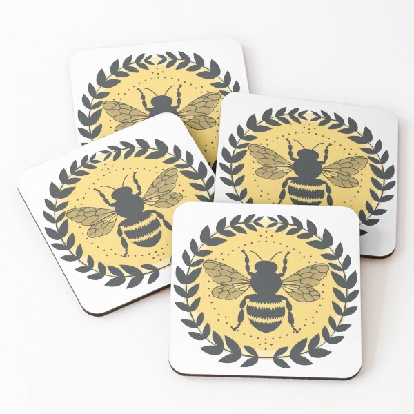 Item preview, Bee badge designed and sold by T-pocket.