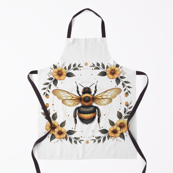 Item preview, Bee with flower designed and sold by T-pocket.