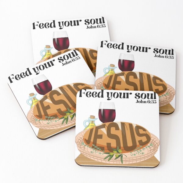 Item preview, Feed Your Soul with the Bread of Life designed and sold by JosArt2819.