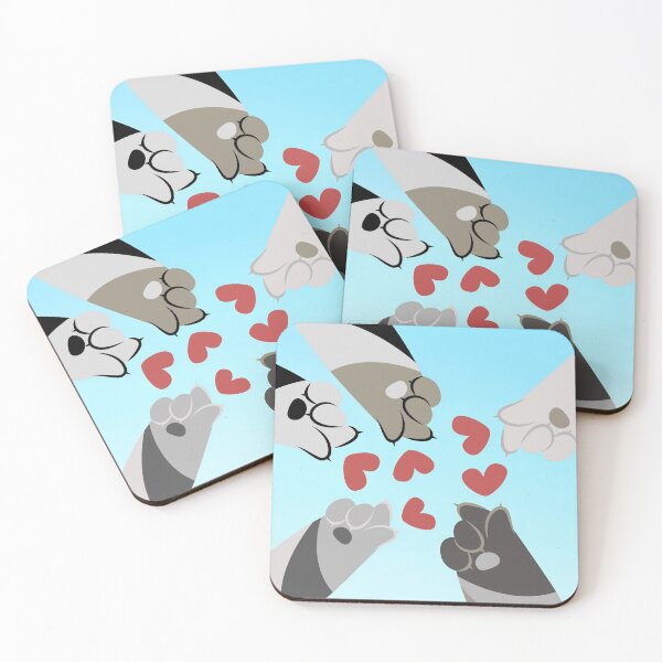 Item preview, Paws of Love: Feline Union and Hearts designed and sold by Opps-diseño.