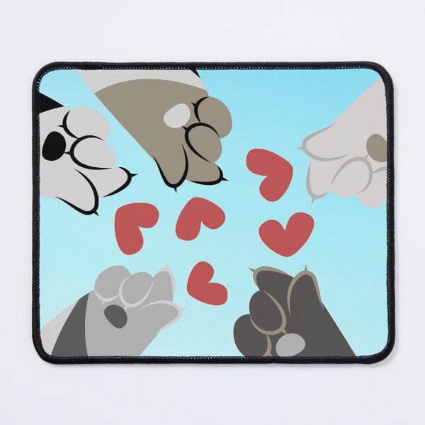Item preview, Paws of Love: Feline Union and Hearts designed and sold by Opps-diseño.