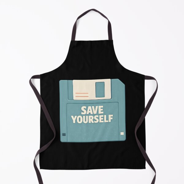 Item preview, Save Yourself – Retro Floppy Disk designed and sold by KawaiiOrbit.