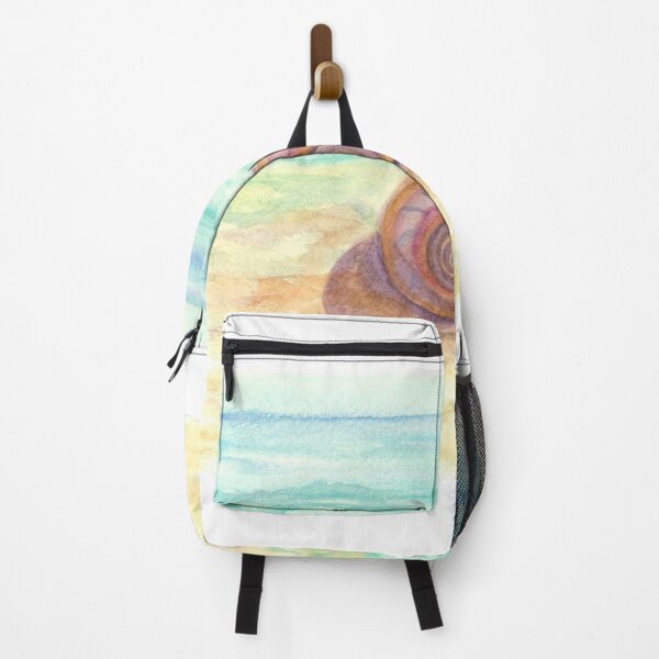 Item preview, Seashell on Sandy Beach designed and sold by Katherine Miller Art.