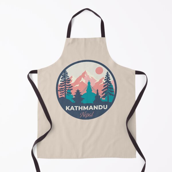 Item preview, Kathmandu Nepal Travel Badge Stupa And Himalayas Mountains designed and sold by InvestingRoad.