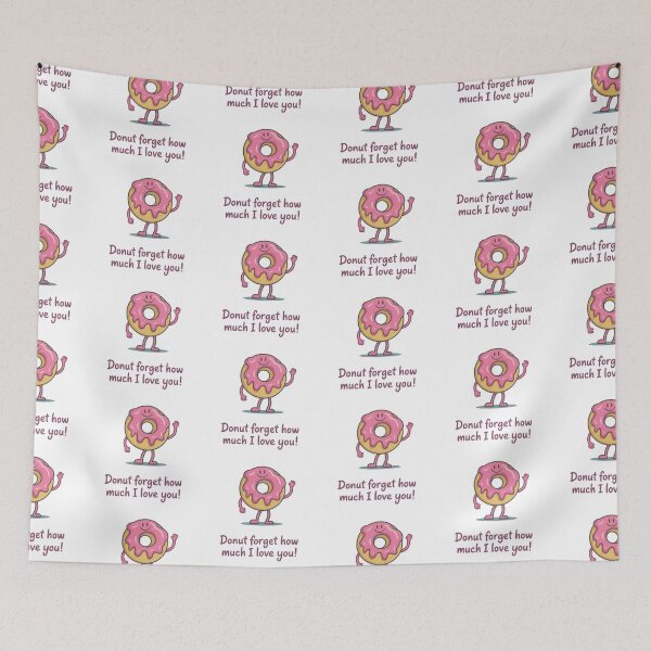 Item preview, Donut Forget I Love You Cute Donut designed and sold by MonkiFlipp.