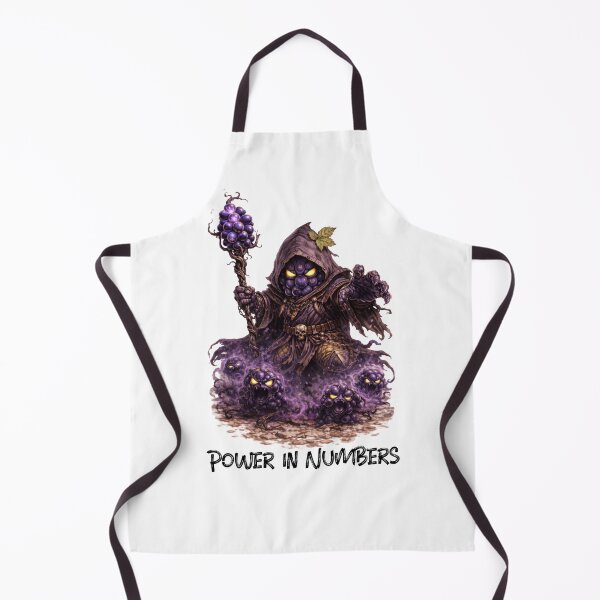 Item preview, Grape Warlock – Power in Numbers | Fruit Warriors designed and sold by DigiWoosh.