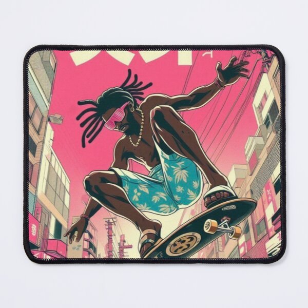 Item preview, "Skankadelic Flipzone: Dreadlock Drift in Sector Irie-9" designed and sold by Print Fiction.
