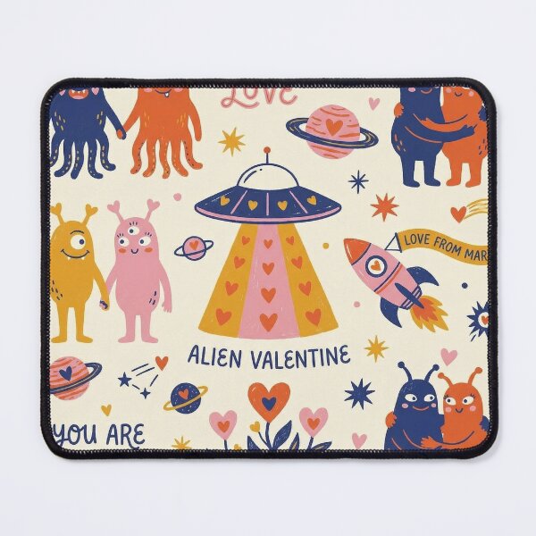 Item preview, Cosmic Love Alien Valentine Out Of This World Montage designed and sold by zzz888.