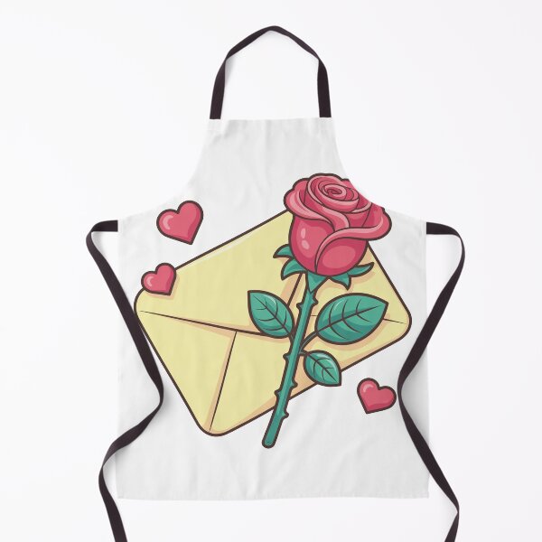 Item preview, Love Letter with Rose Cute Romantic Art designed and sold by MonkiFlipp.