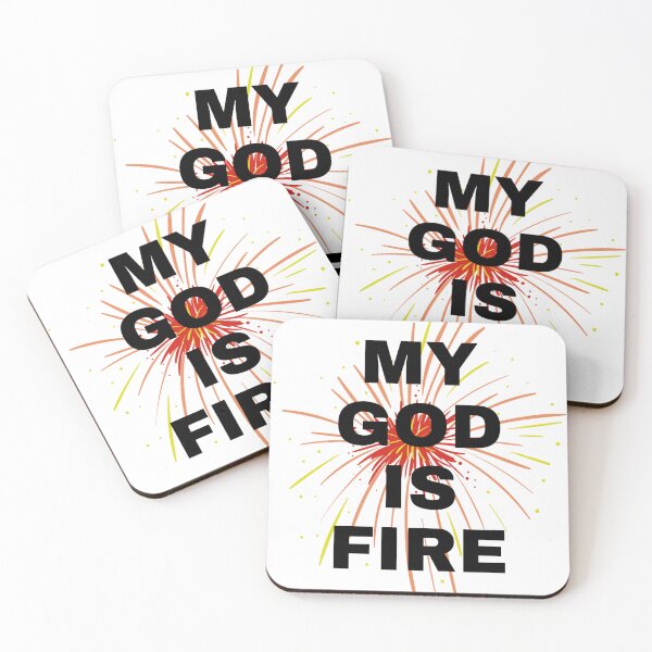 Item preview, My God is fire designed and sold by Moondropz.