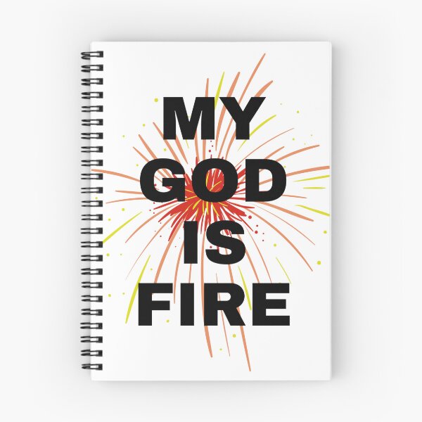 Item preview, My God is fire designed and sold by Moondropz.