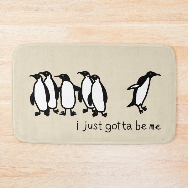 Item preview, Penguin I Just Gotta Be Me designed and sold by ellenhenry.