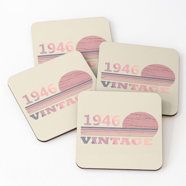 Item preview, Born in 1946 vintage 80th birthday gift designed and sold by Alexaltay.
