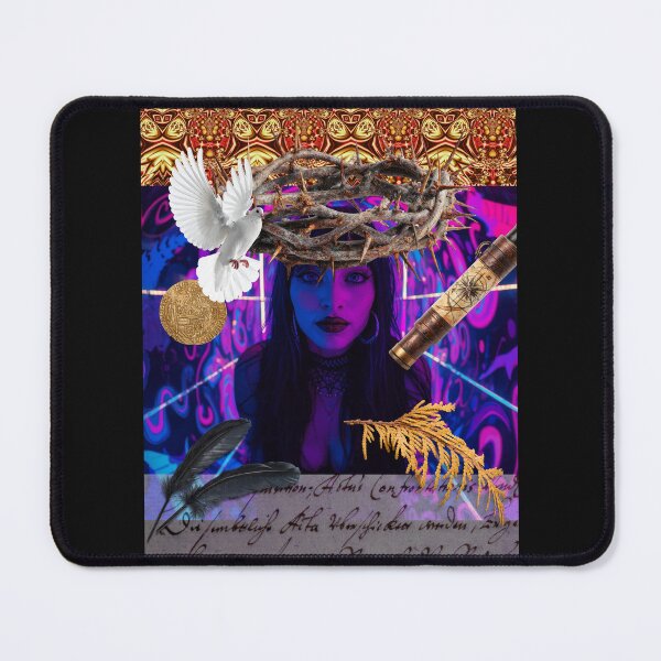 Item preview, Dark Goth Girl Seeking Wisdom Surrealistic Design designed and sold by EarthArtDesigns.