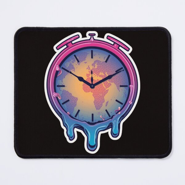 Item preview, Global Team Time Zone Error Funny Programmer and IT Specialist Sticker designed and sold by The Silly Grumpy Society.