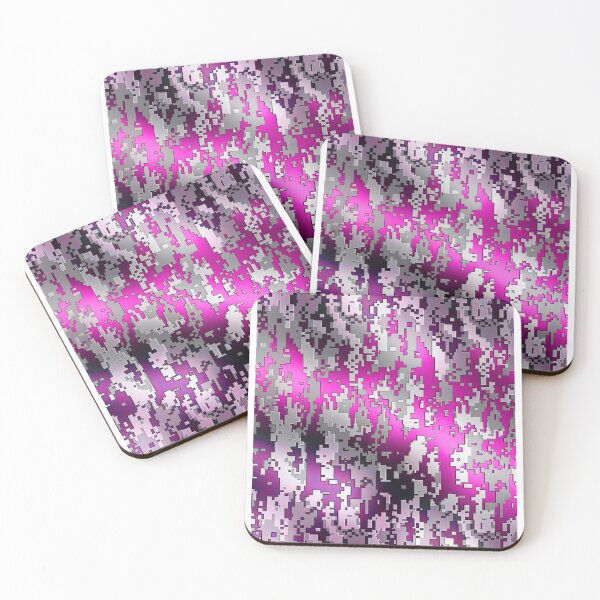 Item preview, The "Glitch-Tech" Vibe - Pink Protocol Digital Camo designed and sold by CleverCulture.