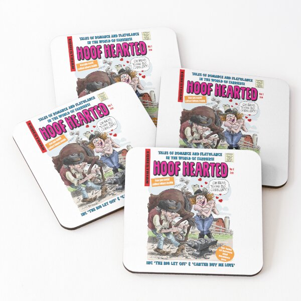 Item preview, Hoof Harted spoof comic cover designed and sold by IanBakerToons.