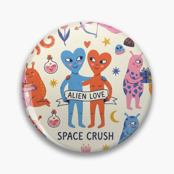 Item preview, Be My Alien Cosmic Love Cute Sci-Fi Montage designed and sold by zzz888.