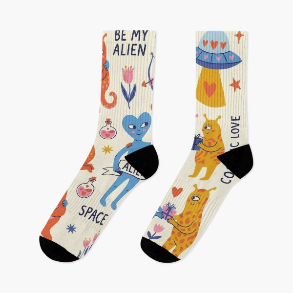 Item preview, Be My Alien Cosmic Love Cute Sci-Fi Montage designed and sold by zzz888.