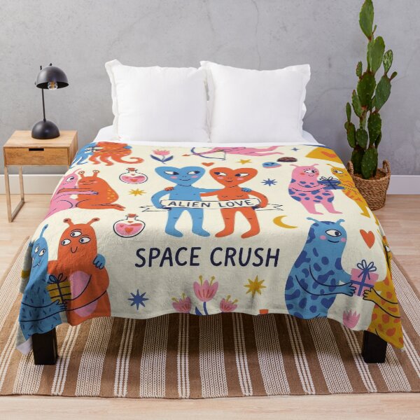 Item preview, Be My Alien Cosmic Love Cute Sci-Fi Montage designed and sold by zzz888.