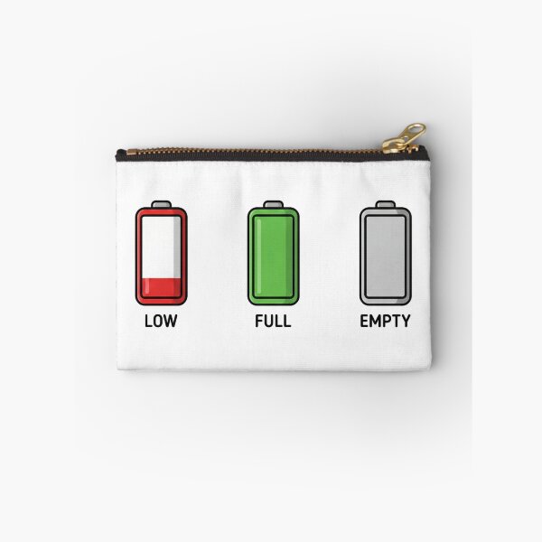 Item preview, Cute Mood Battery & Energy Level Icons - Social Battery Tracker designed and sold by NonditStudio.