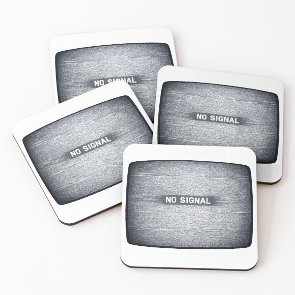 Item preview, No Signal – Retro TV Aesthetic designed and sold by KawaiiOrbit.