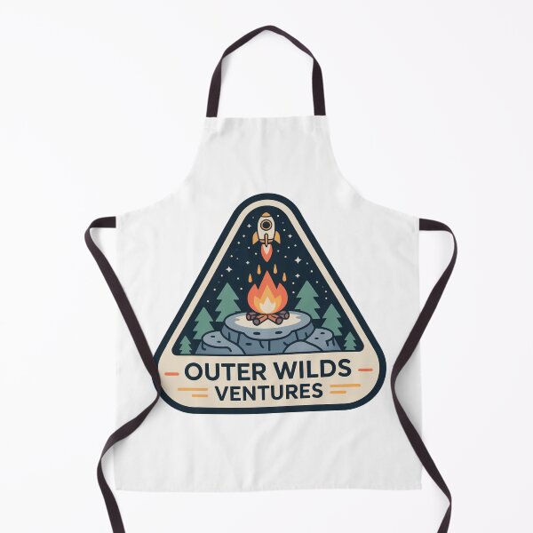 Item preview, Outer Wilds Ventures Emblem – Cosmic Exploration & Campfire Symbol designed and sold by C3J7.