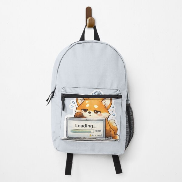 Item preview, Loading 99% Error 404 Cute Fox designed and sold by Still Breathing Studio.