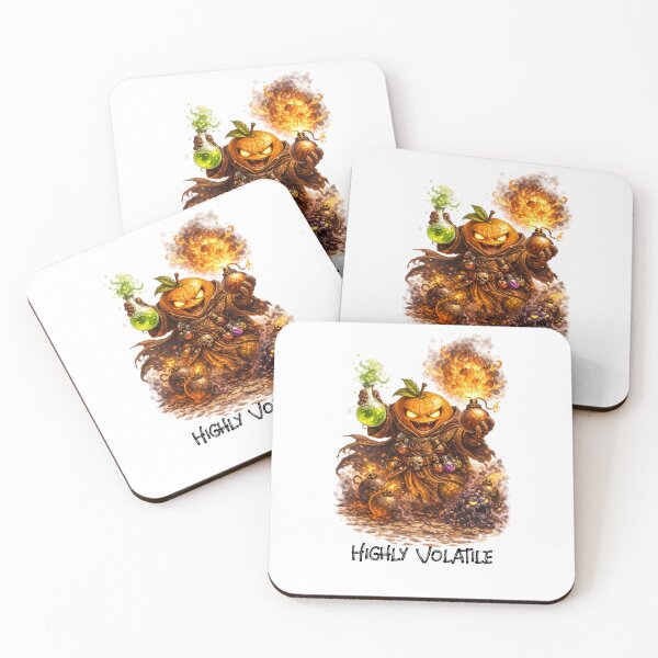 Item preview, Orange Alchemist – Highly Volatile | Fruit Warriors designed and sold by DigiWoosh.