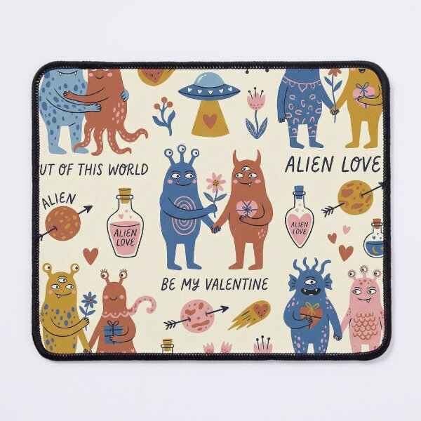 Item preview, Out Of This World Alien Monster Valentine Montage designed and sold by zzz888.