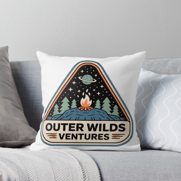 Item preview, Outer Wilds Ventures – Cosmic Exploration & Campfire Symbol designed and sold by C3J7.