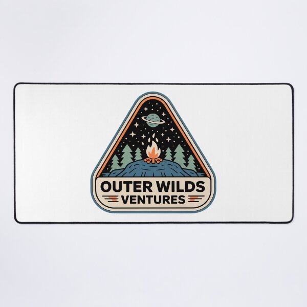 Item preview, Outer Wilds Ventures – Cosmic Exploration & Campfire Symbol designed and sold by C3J7.