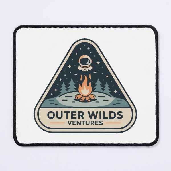 Item preview, Outer Wilds Ventures – Cosmic Exploration & Campfire Symbol designed and sold by C3J7.