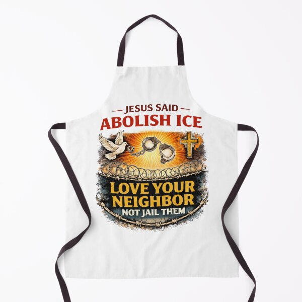 Item preview, Jesus Said Abolish Ice Love Your Neighbor designed and sold by gillys.