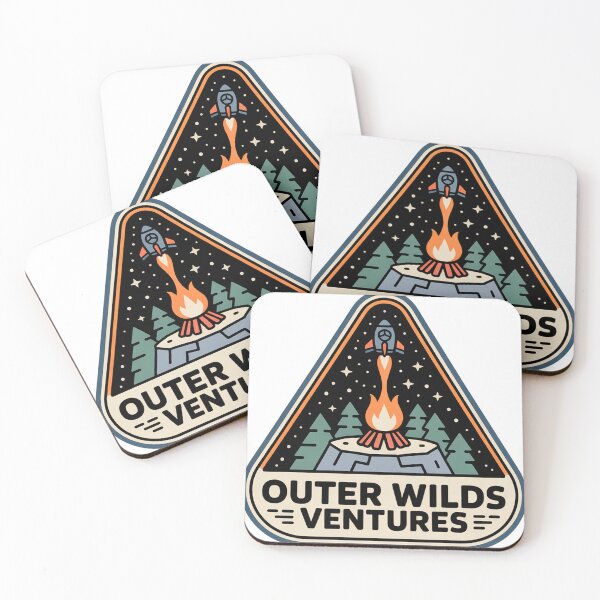 Item preview, Outer Wilds Ventures – Cosmic Exploration & Campfire Symbol designed and sold by C3J7.