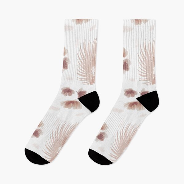 Item preview, Gentle Watercolor Boho Pattern with Flowers and Feathers designed and sold by LYAN-STORE.