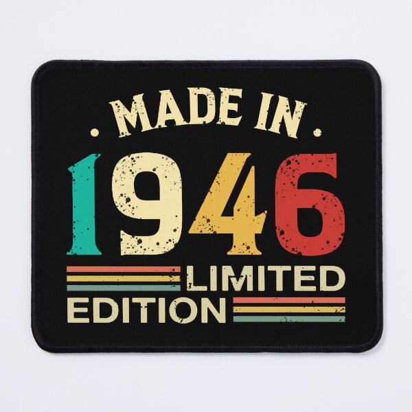 Item preview, Born in 1946 vintage 80th birthday gift designed and sold by Alexaltay.