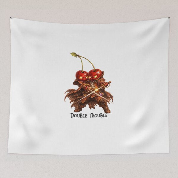 Item preview, Cherry Duelist – Double Trouble | Fruit Warriors designed and sold by DigiWoosh.