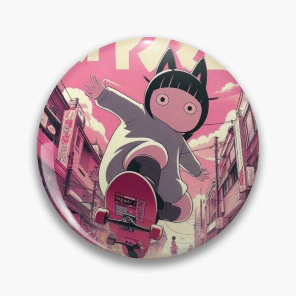 Item preview, "Meimstream Mayhem: Catnip & Kickflips in Neo-Shinjuku" designed and sold by Print Fiction.