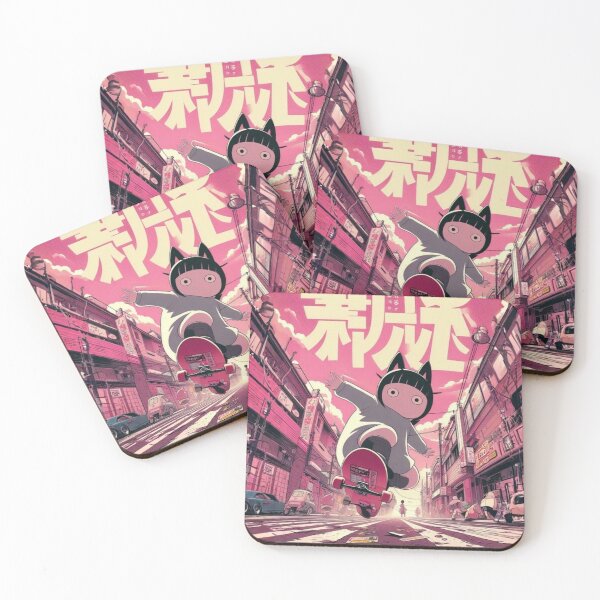 Item preview, "Meimstream Mayhem: Catnip & Kickflips in Neo-Shinjuku" designed and sold by Print Fiction.