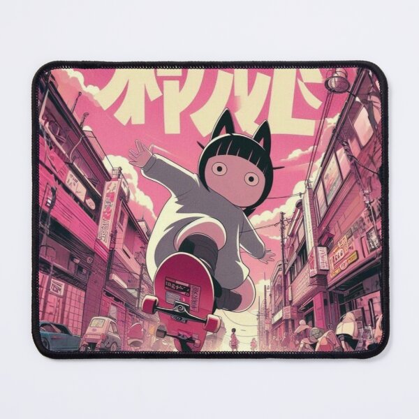 Item preview, "Meimstream Mayhem: Catnip & Kickflips in Neo-Shinjuku" designed and sold by Print Fiction.