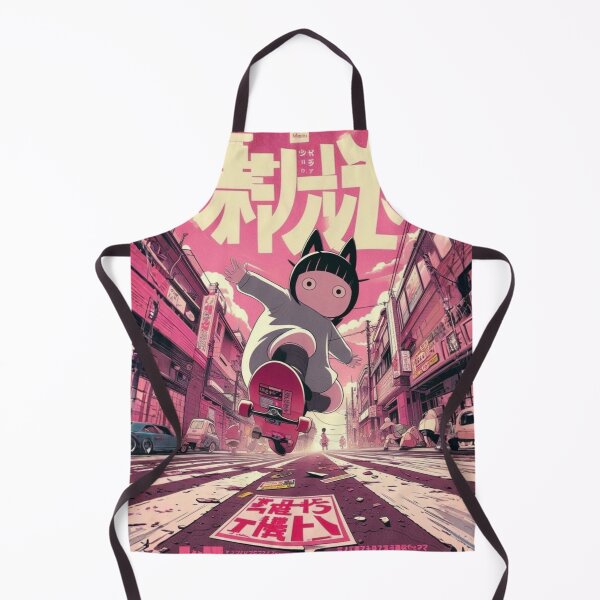 Item preview, "Meimstream Mayhem: Catnip & Kickflips in Neo-Shinjuku" designed and sold by Print Fiction.