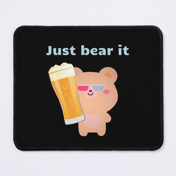 Item preview, Just Bear It – Playful Bear Pun T-Shirt designed and sold by Giota29.