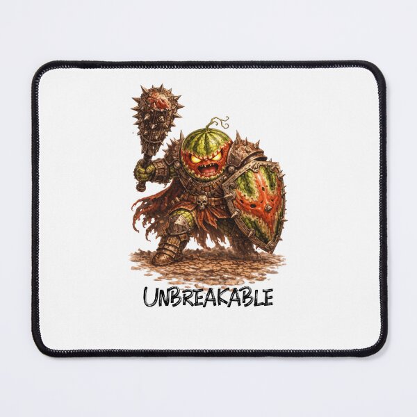 Item preview, Watermelon Juggernaut – Unbreakable | Fruit Warriors designed and sold by DigiWoosh.