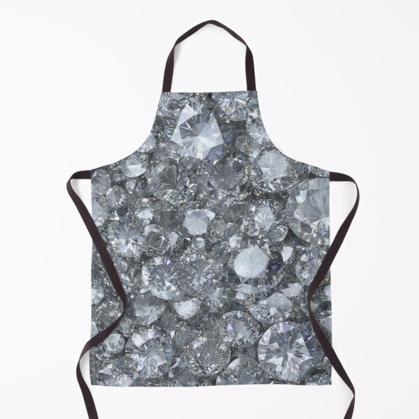 Item preview, Brilliant Cut Diamond Cluster Seamless Texture With Clear Crystals, Sparkling Gems, Luxury Shine And Jewel Bling designed and sold by meganohm.