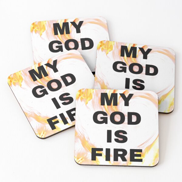 Item preview, My God is fire designed and sold by Moondropz.