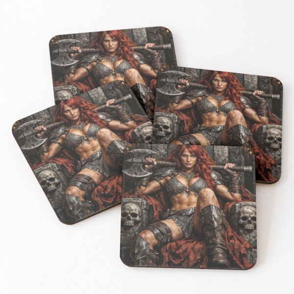Item preview, Red Sonja -Throne Sovereign designed and sold by Samantha AI Artist.