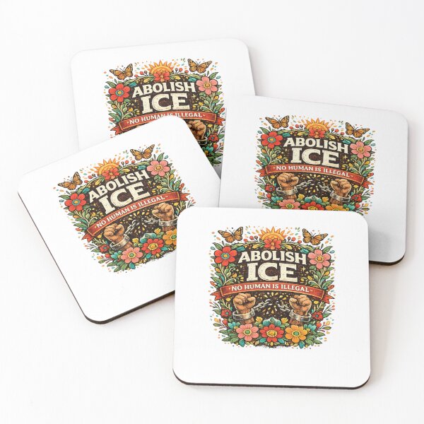 Item preview, Abolish ICE Floral Justice Design designed and sold by AntonioJ8.